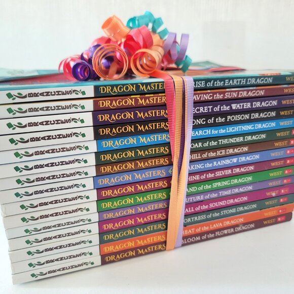 LOT OF 15 DRAGON MASTERS BRANCHES PAPERBACK KIDS BOYS BOOKS #1-21 BY TRACEY WEST - Picture 12 of 12